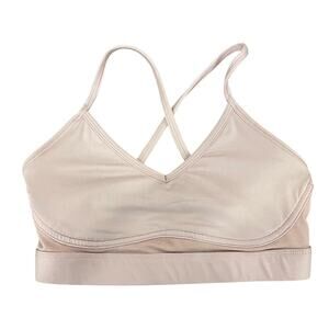 FOREVER 21 Light Pink Sports Bra Size S